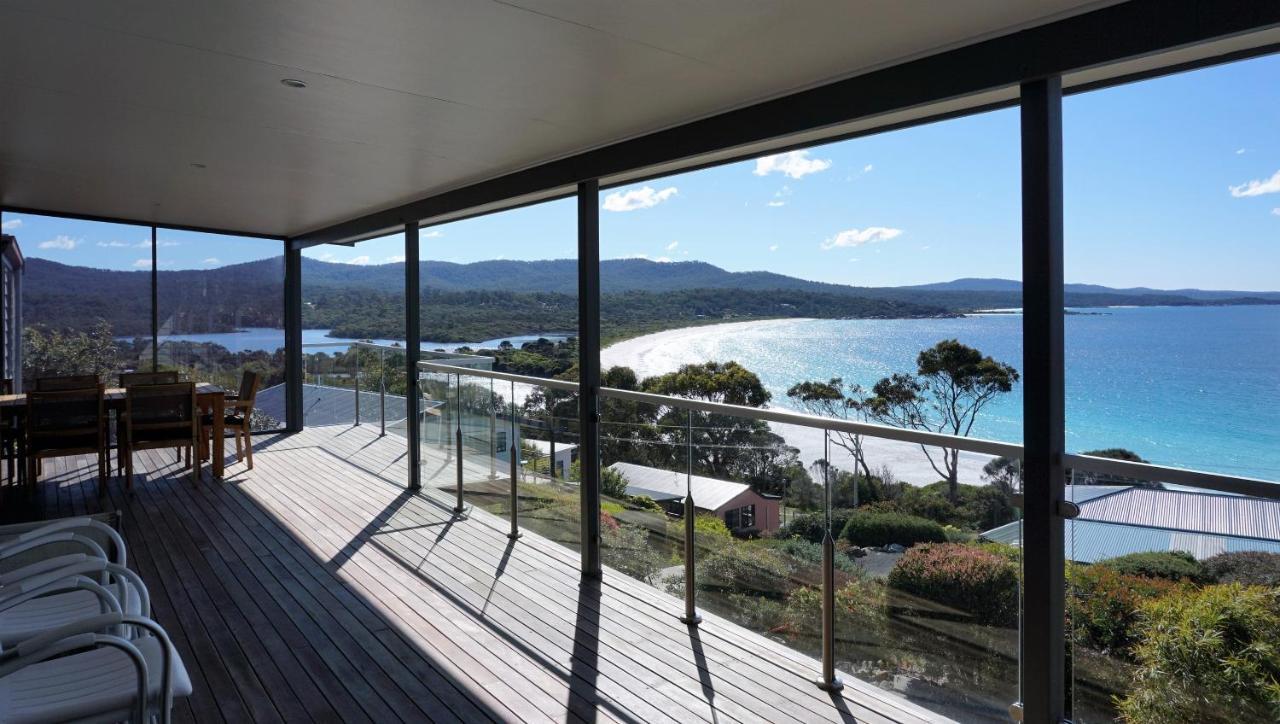 Sea Eagle Cottage Amazing Views Of Bay Of Fires Binalong Bay Экстерьер фото