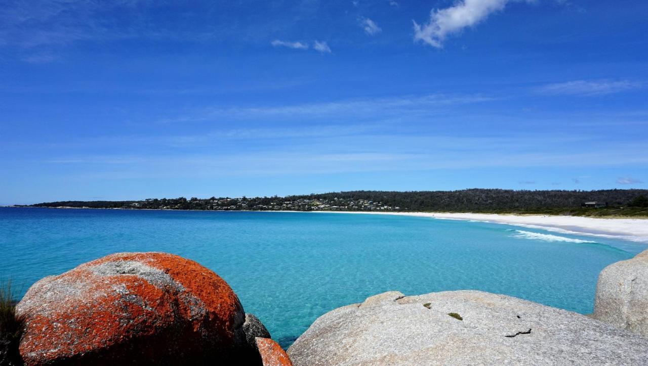 Sea Eagle Cottage Amazing Views Of Bay Of Fires Binalong Bay Экстерьер фото